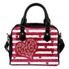Pretty Detroit Red Wings Shoulder Handbags Sweet Romantic Love Frames