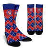 Gorgeous Chicago Cubs Argyle Socks