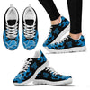 Tribal Flames Pattern Detroit Lions Sneakers