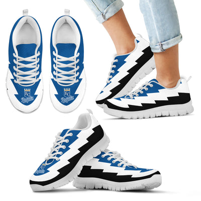 Gorgeous Kansas City Royals Sneakers Jagged Saws Creative Draw