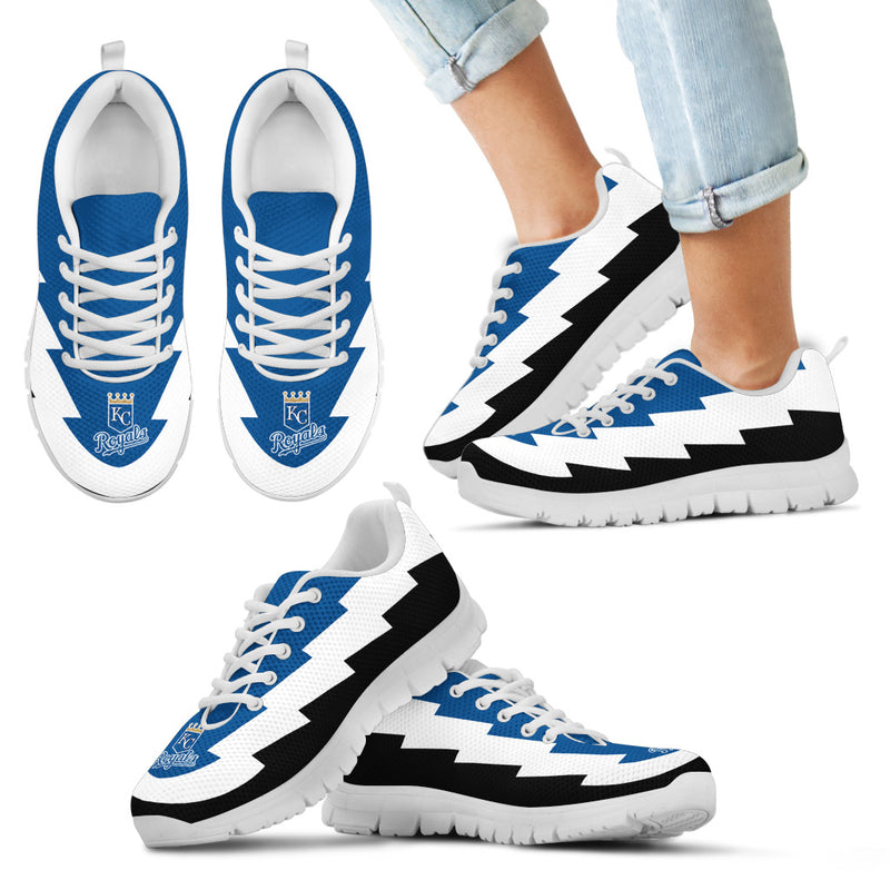 Gorgeous Kansas City Royals Sneakers Jagged Saws Creative Draw