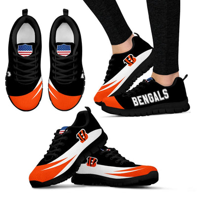 Awesome Gift Logo Cincinnati Bengals Sneakers