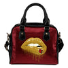 Beautiful Lips Elegant Logo Louisville Cardinals Shoulder Handbags