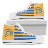 American Flag San Jose State Spartans High Top Shoes