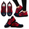 Line Stripe Logo Bottom Houston Texans Sneakers