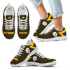 Pattern Logo Slide In Line Pittsburgh Steelers Sneakers