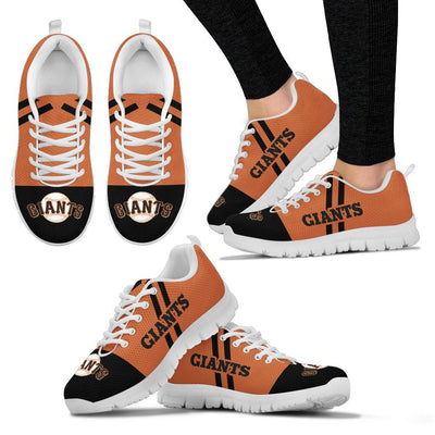 Line Stripe Logo Bottom San Francisco Giants Sneakers