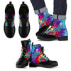 Tie Dying Awesome Background Rainbow Los Angeles Dodgers Boots