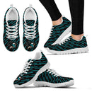 Marvelous Striped Stunning Logo San Jose Sharks Sneakers