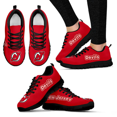 Magnificent New Jersey Devils Amazing Logo Sneakers