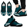 Lovely Curves Stunning Logo Icon Philadelphia Eagles Sneakers