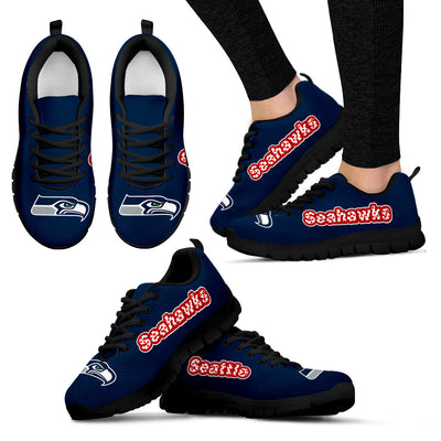 Magnificent Seattle Seahawks Amazing Logo Sneakers