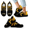 Colorful Unofficial Pittsburgh Pirates Sneakers