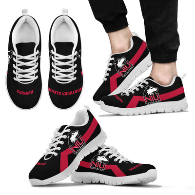 Northern Illinois Huskies Line Logo Sneakers