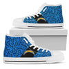 Perfect Cross Color Absolutely Nice Los Angeles Chargers High Top Shoes