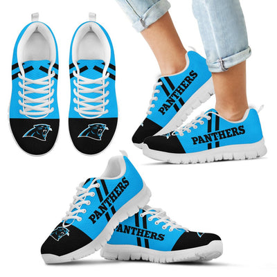 Line Stripe Logo Bottom Carolina Panthers Sneakers