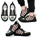 Great Football Love Frame Green Bay Packers Sneakers
