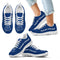 Wave Red Floating Pattern Tampa Bay Lightning Sneakers