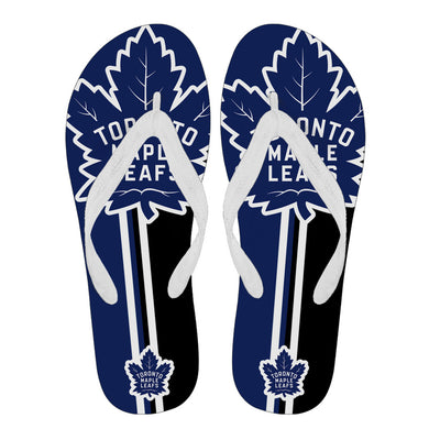 Great Toronto Maple Leafs Fan Gift Two Main Colors Flip Flops