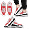 Super Beautiful SMU Mustangs Sneakers Jagged Saws Creative Draw