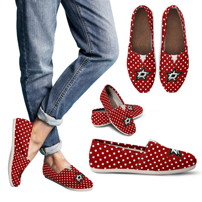 Red Valentine Cosy Atmosphere Dallas Stars Casual Shoes ver 2