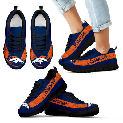 Cool Line Logo Denver Broncos Sneakers