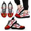 Line Stripe Logo Bottom Chicago Blackhawks Sneakers