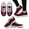 Marvelous Striped Stunning Logo Ball State Cardinals Sneakers