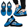 Three Colors Vertical Detroit Lions Sneakers