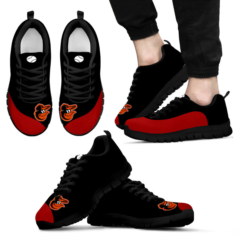 Valentine Love Red Colorful Baltimore Orioles Sneakers