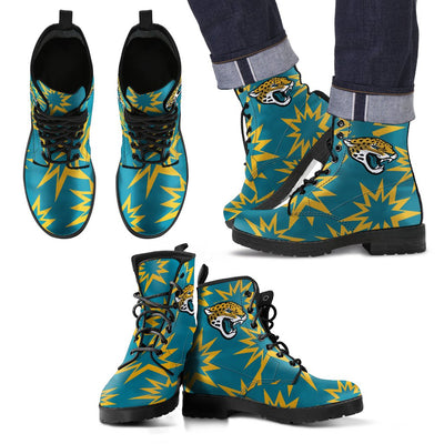 Dizzy Motion Logo Jacksonville Jaguars Boots