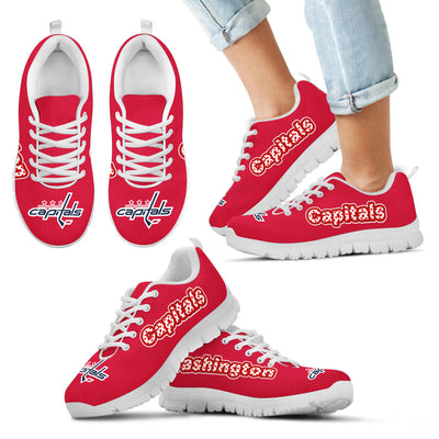 Magnificent Washington Capitals Amazing Logo Sneakers