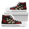 Lovely Rose Thorn Incredible Washington Redskins High Top Shoes