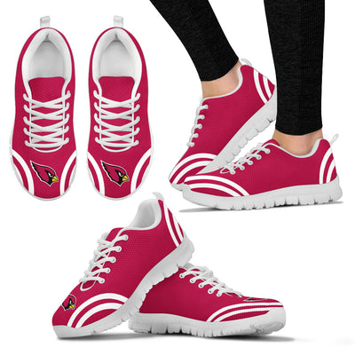 Lovely Curves Stunning Logo Icon Arizona Cardinals Sneakers