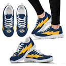 Gorgeous Nashville Predators Sneakers Thunder Lightning Amazing Logo