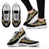 Three Amazing Good Line Charming Logo New Orleans Saints Sneakers