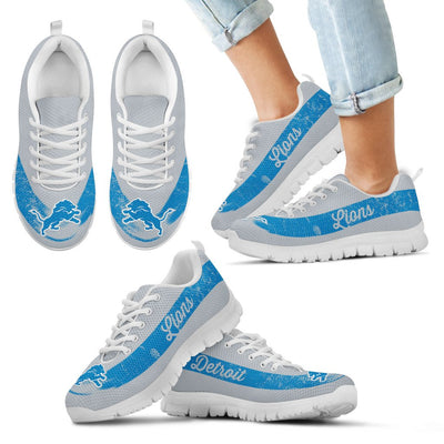 Cool Line Logo Detroit Lions Sneakers