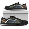 Simple Camo Chicago Bears Low Top Shoes