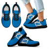 Three Colors Vertical Detroit Lions Sneakers