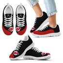 Valentine Love Red Colorful New Jersey Devils Sneakers