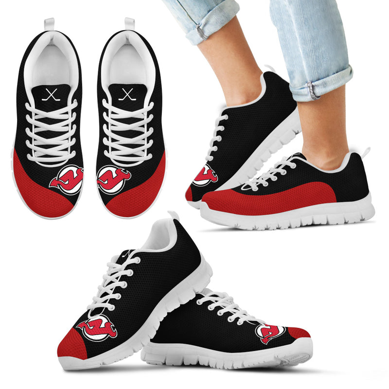 Valentine Love Red Colorful New Jersey Devils Sneakers