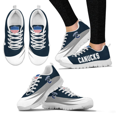 Awesome Gift Logo Vancouver Canucks Sneakers