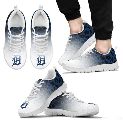 Leopard Pattern Awesome Detroit Tigers Sneakers