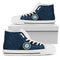 Perfect Cross Color Absolutely Nice Seattle Mariners High Top Shoes