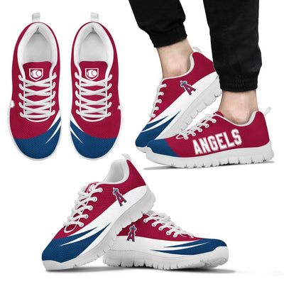 Awesome Gift Logo Los Angeles Angels Sneakers