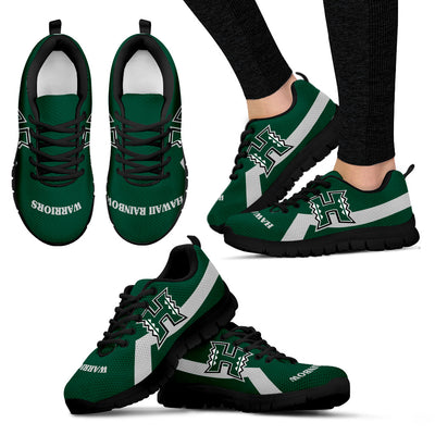 Hawaii Rainbow Warriors Line Logo Sneakers