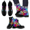 Tie Dying Awesome Background Rainbow San Francisco Giants Boots