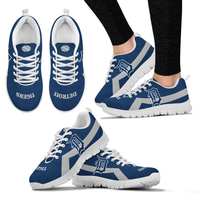 Detroit Tigers Line Logo Sneakers