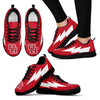 Best Style Houston Cougars Sneakers Thunder Lightning Amazing Logo