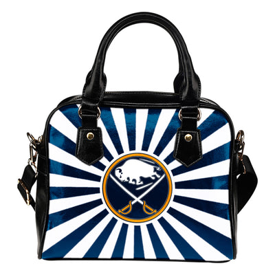 Central Awesome Paramount Luxury Buffalo Sabres Shoulder Handbags